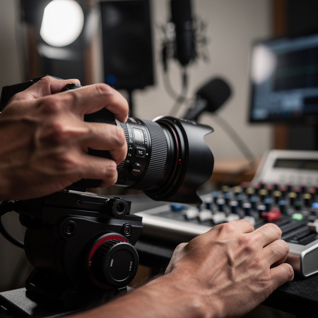 Studio C Creative Sound Recorders professional photo and video studio setup in San Diego for creative production projects